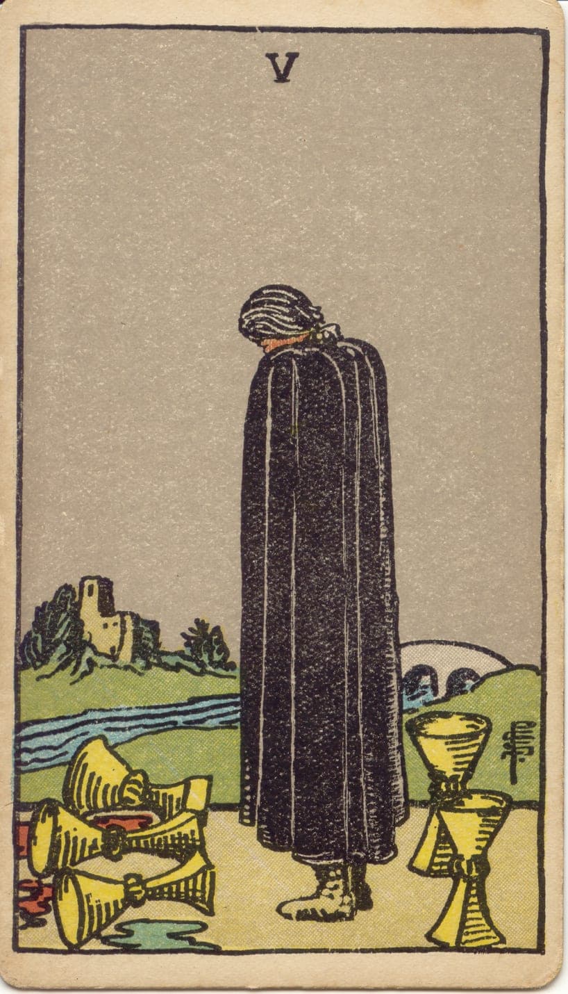 Five of Cups