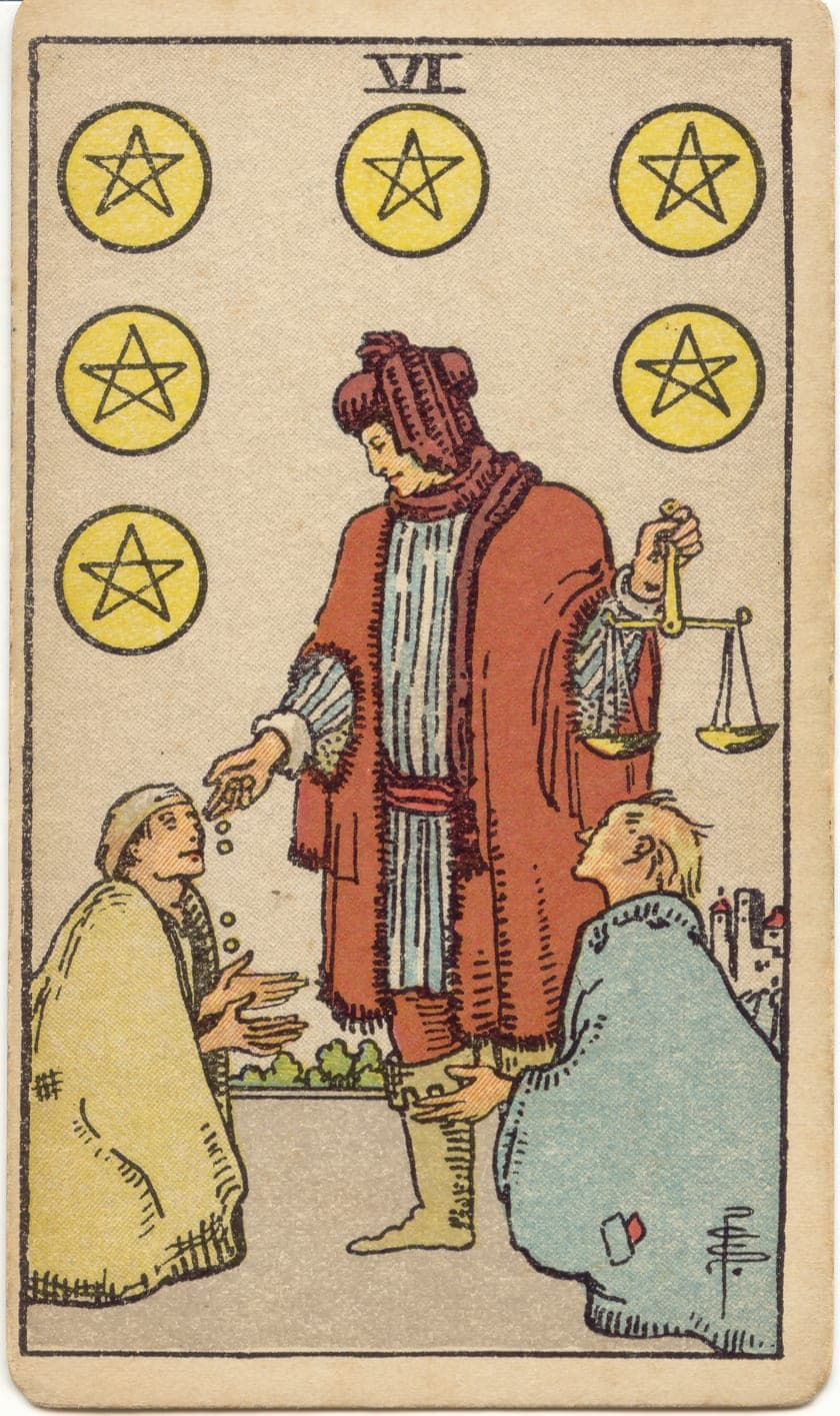 Six of Pentacles